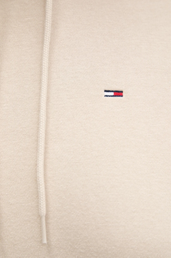 Tommy Jeans hanorac de damă cu bumbac DW0DW19958 bej
