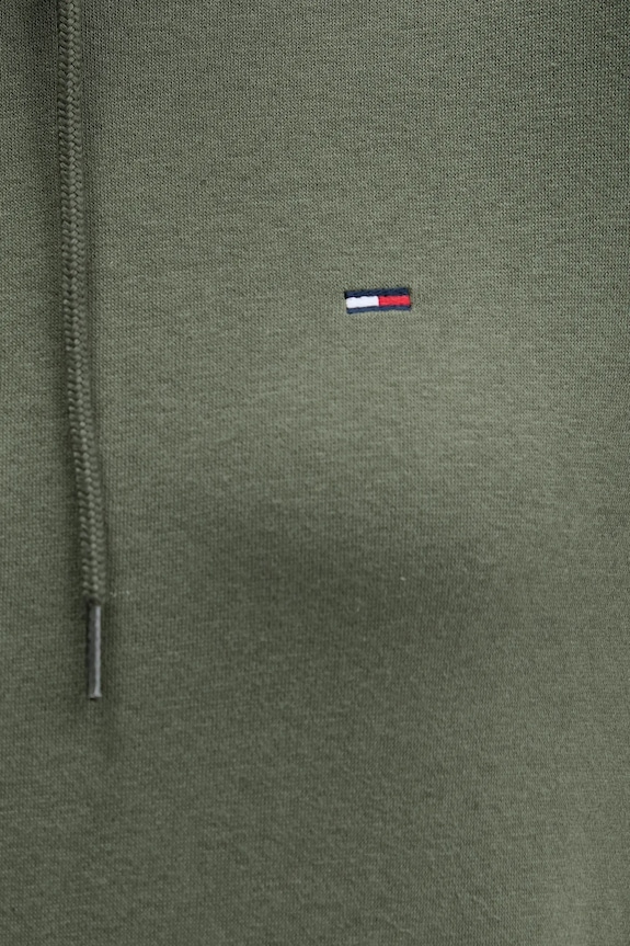 Tommy Jeans hanorac femei cu bumbac DW0DW19958 verde
