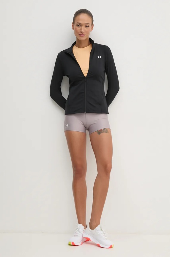 Under Armour edzős pulóver Motion EMEA 1388650 fekete SS26