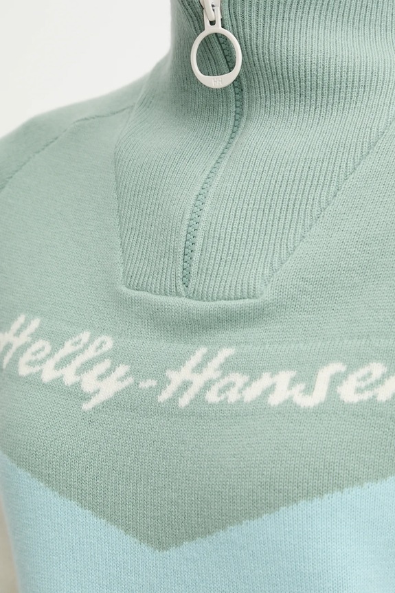 Helly Hansen pulóver Apres 66029 zöld