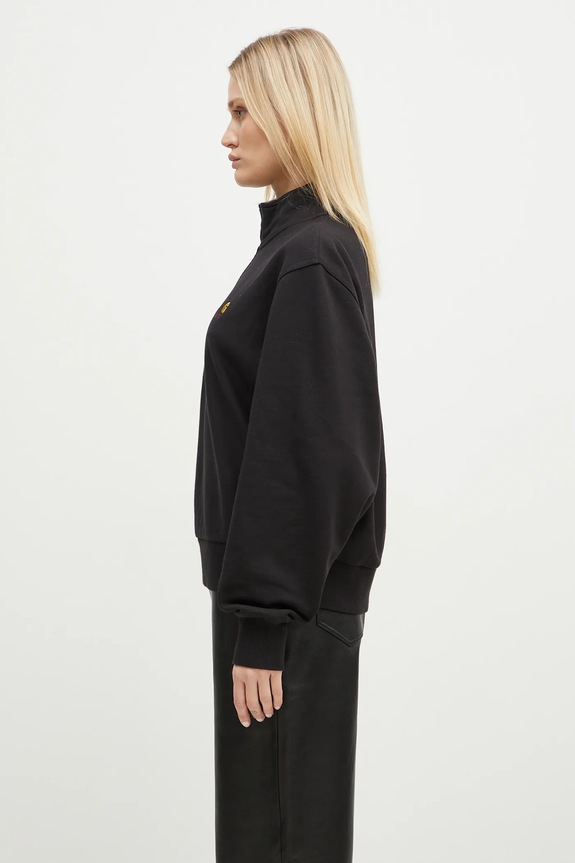 Carhartt WIP sweatshirt American Scr. High Neck Swt I033827.89XX black AW24