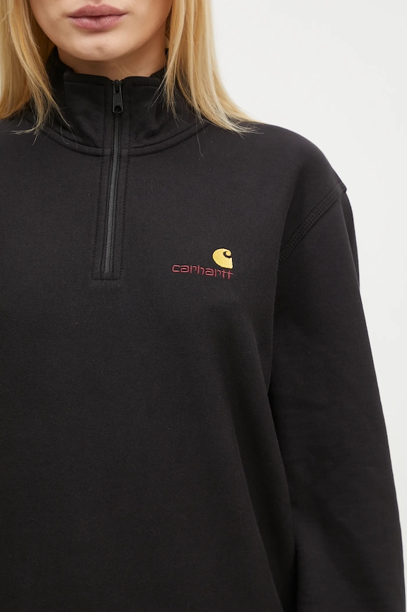 Carhartt WIP sweatshirt American Scr. High Neck Swt black I033827.89XX