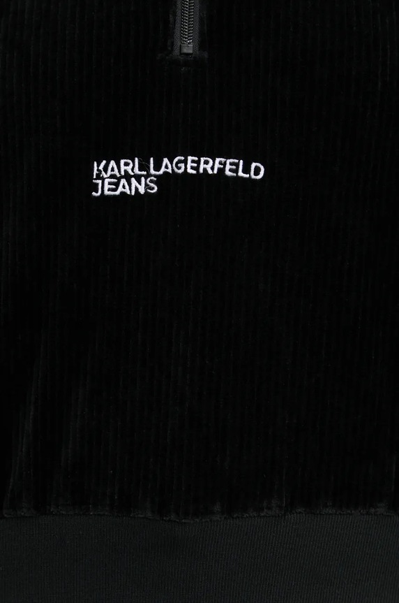 Mikina Karl Lagerfeld Jeans 246J1806 černá