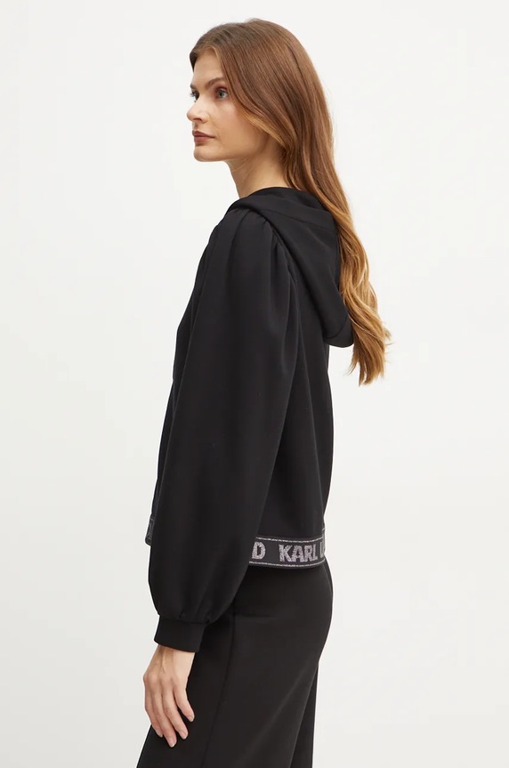 Суичър Karl Lagerfeld черен 246W1803