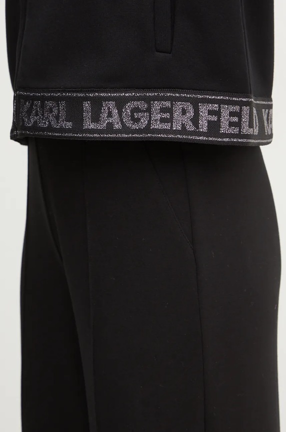 Суичър Karl Lagerfeld 246W1803 черен