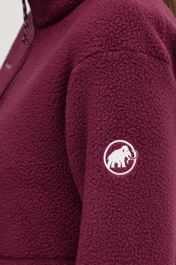 Športová mikina Mammut Falera 1014.05830 burgundské