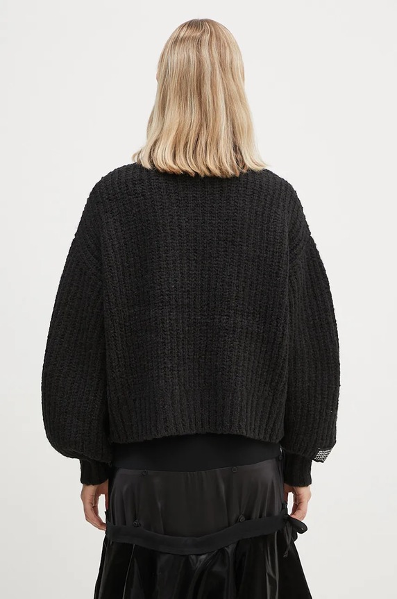 Ρούχα Μάλλινο πουλόβερ KSUBI Bookie Knit WFA24KW003 μαύρο