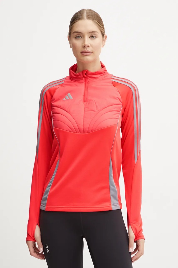 Sportovní mikina adidas Performance Tiro 24 bez kapuce růžová IY0130