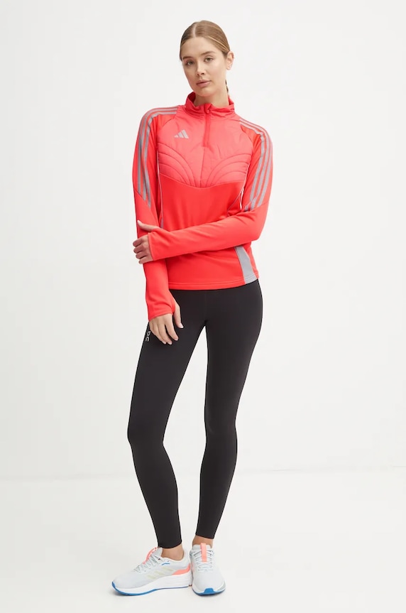Sportovní mikina adidas Performance Tiro 24 IY0130 růžová AW24