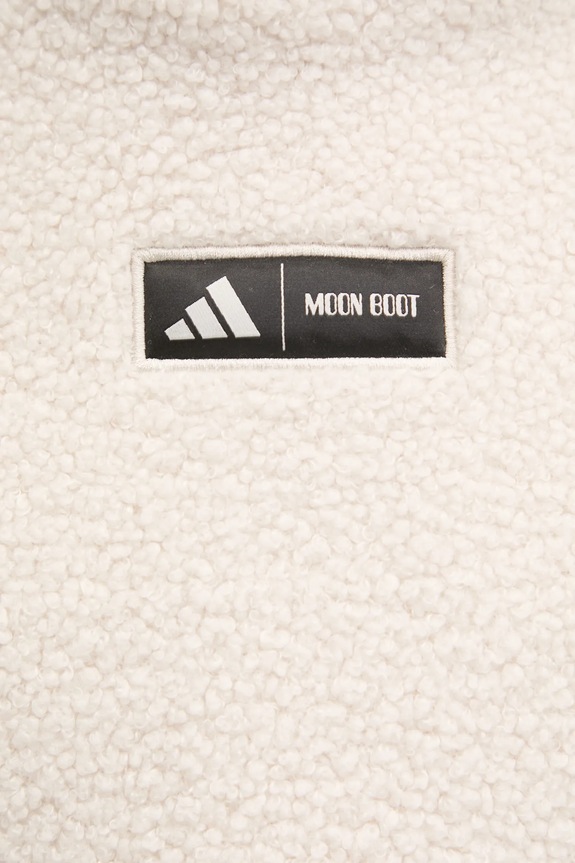 Fleecová mikina adidas x Moon Boot IY8050 béžová