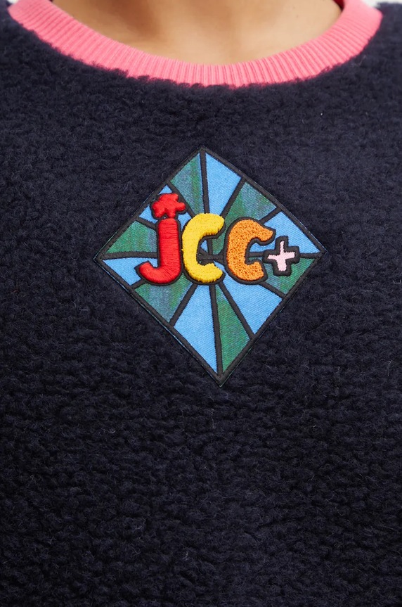 Rossignol bluza sportowa Lumy x JCC granatowy RLNWL22