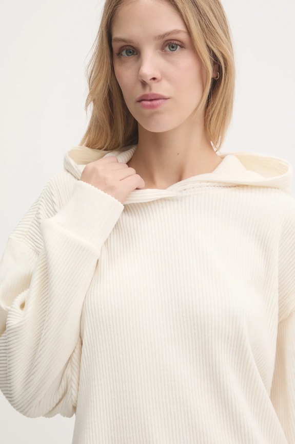 Mikina Abercrombie & Fitch béžová KI152.4215.150