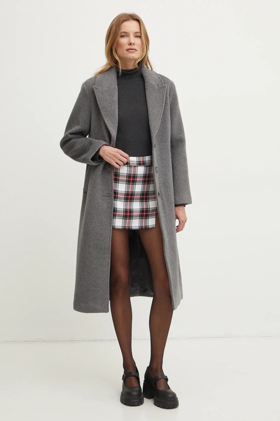 Hollister Co. spódnica KI343.4167.108 zielony AW24