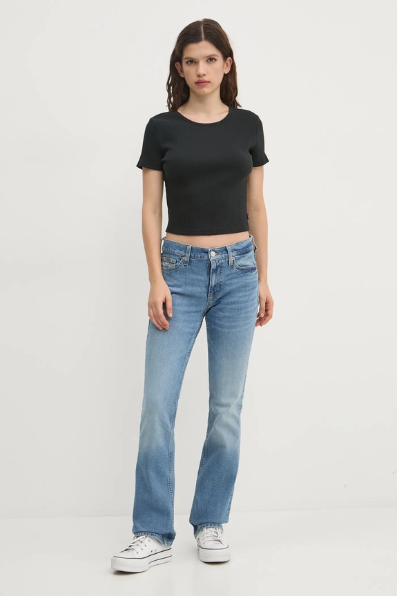 Converse t-shirt 10027490.A03 czarny AW24