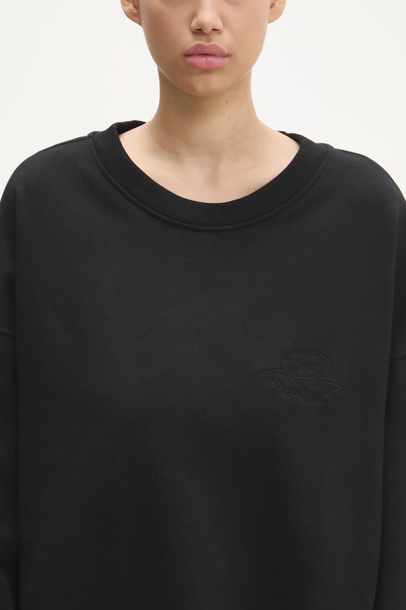 Fiorucci hanorac de bumbac Angel negru M01FPSCR188CJ05BK01