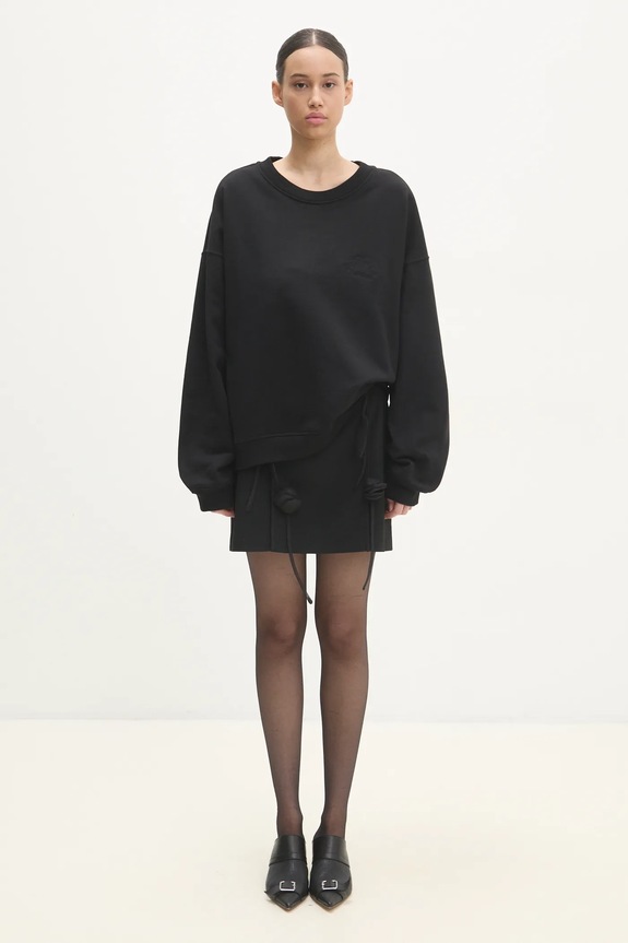 Fiorucci cotton sweatshirt Angel M01FPSCR188CJ05BK01 black