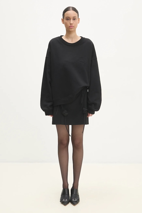 Fiorucci cotton sweatshirt Angel M01FPSCR188CJ05BK01 black