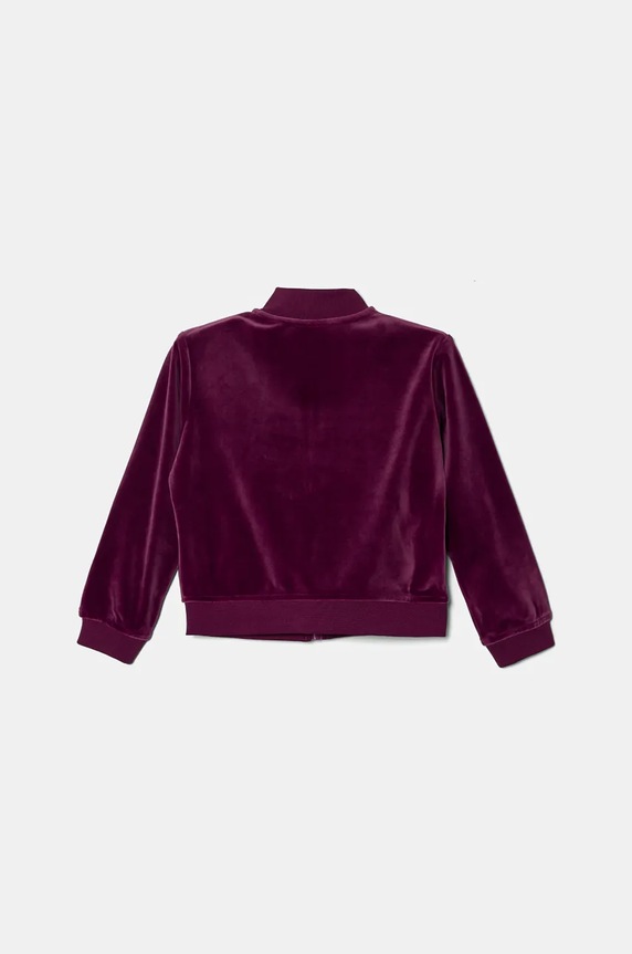 Guess bluza welurowa dziecięca J4RQ22.KBXI2.9BYH fioletowy SS25