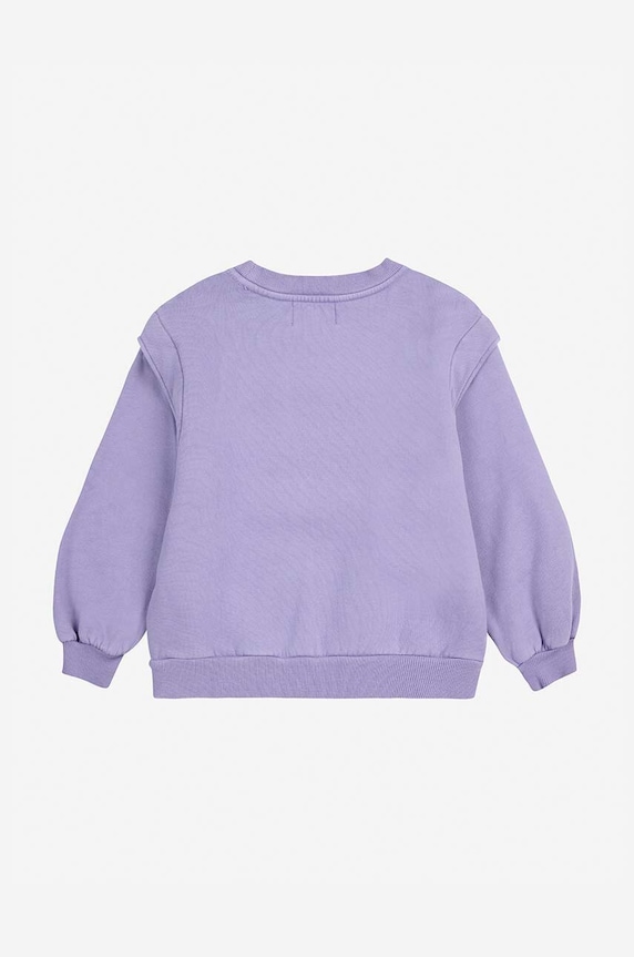 Dziewczynka Bobo Choses bluza dziecięca 224AC055 fioletowy