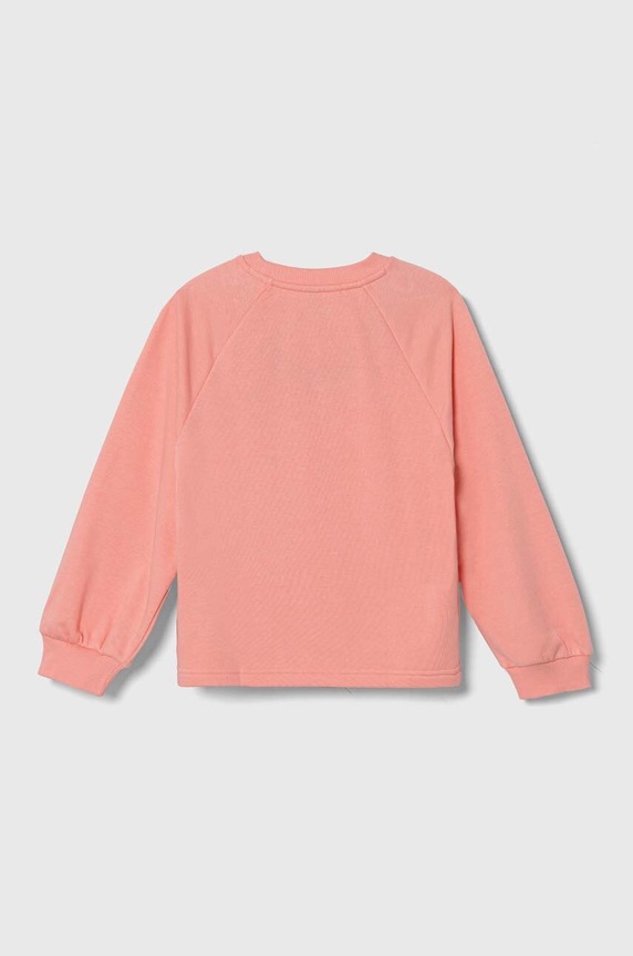 Dziewczynka adidas bluza dziecięca JGAM CREW IV7044 różowy