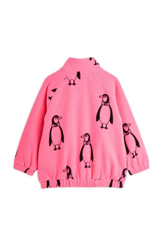 Fete Mini Rodini bluza copii Penguin 1100009128 roz