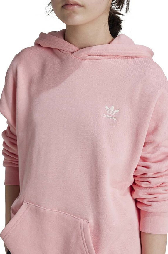 adidas Originals hanorac de bumbac pentru copii HOODIE IX7615