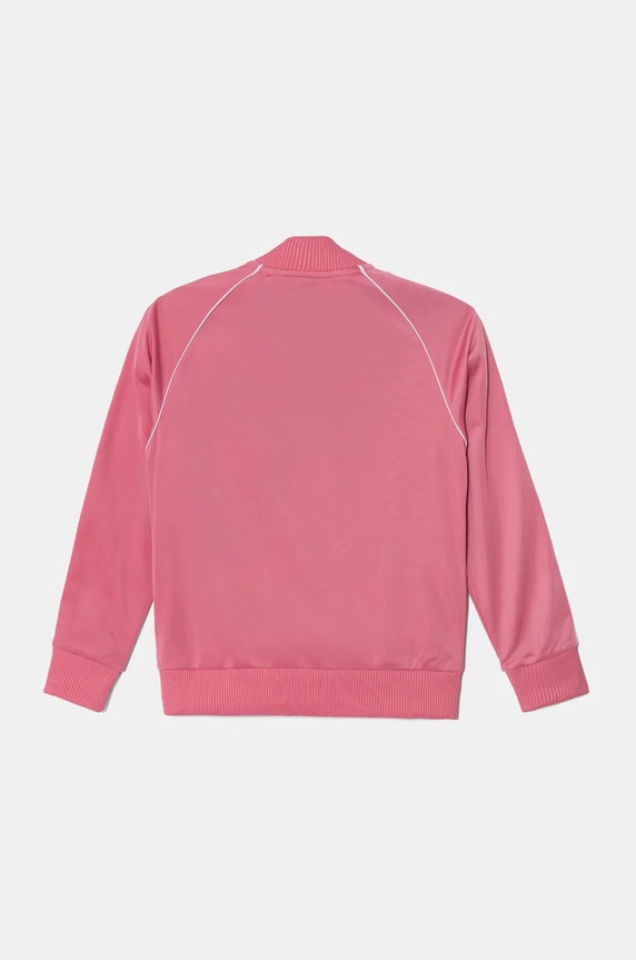 Dječja dukserica adidas Originals SST TRACK TOP IY7451 roza AW24