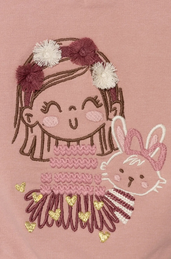 Dziewczynka Mayoral bluza niemowlęca 2476.4H.Baby.9BYH różowy