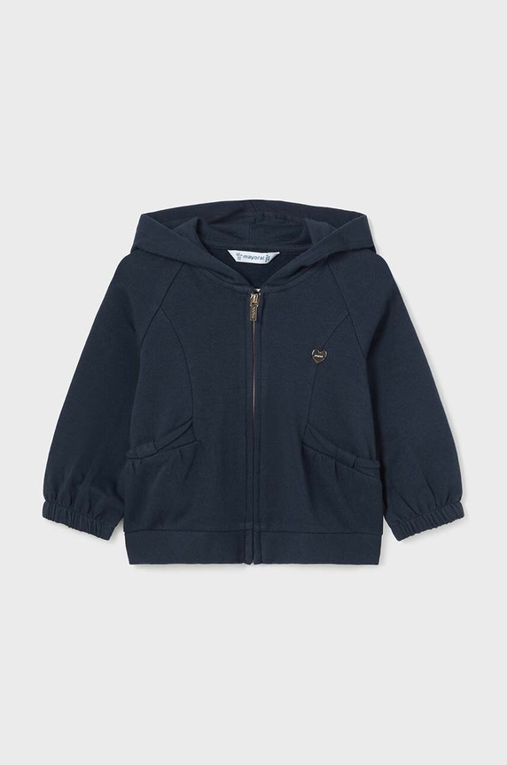 Mayoral bluza niemowlęca z kapturem granatowy 2485.4J.Baby.9BYH