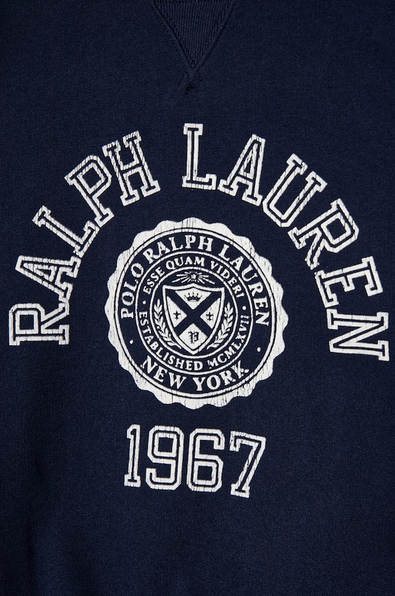 Dziewczynka Polo Ralph Lauren bluza dziecięca 313950968001 granatowy