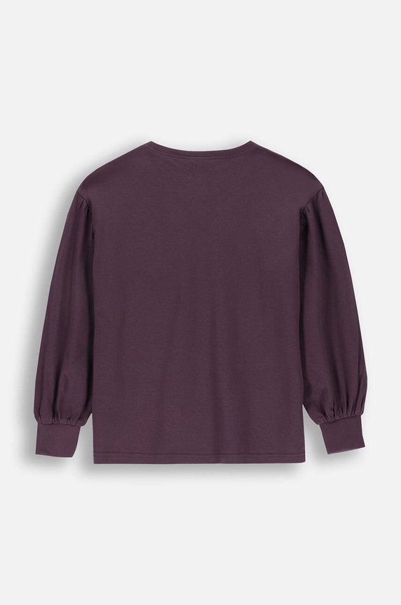 Dziewczynka Coccodrillo bluza dziecięca ZC4143103AGJ fioletowy