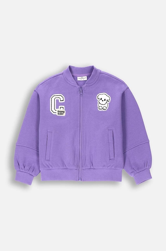 Coccodrillo bluza dziecięca pozostałe fioletowy ZC4132201AGK