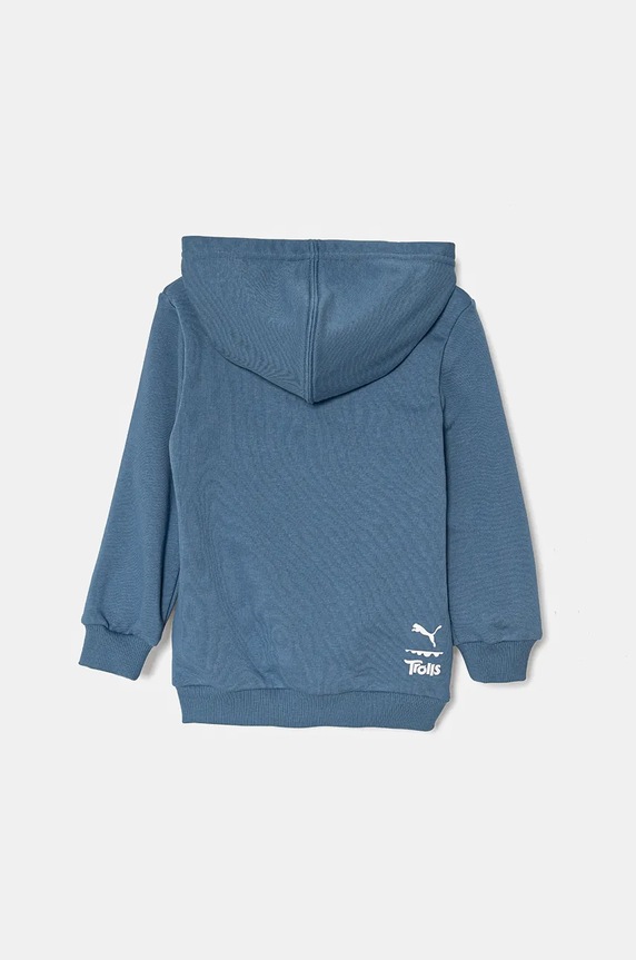 Puma bluza copii X TROLLS Hoodie TR 627378 albastru AW24