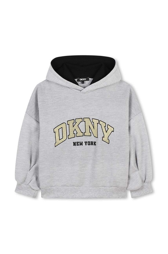Dkny bluza dziecięca D60249.126.150 szary AW24