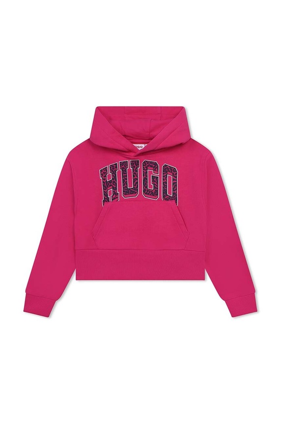 HUGO bluza dziecięca G00211.114.150 różowy AW24