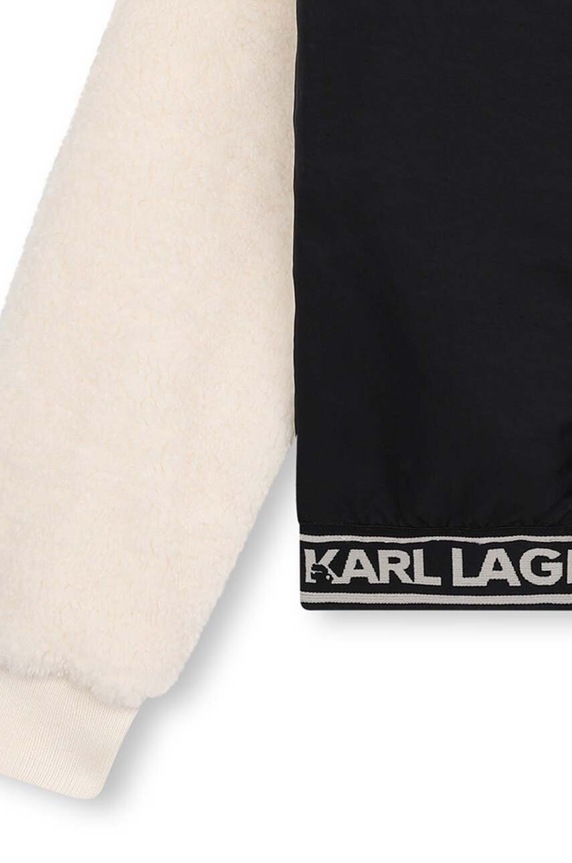 Κοριτσίστικα Παιδική μπλούζα Karl Lagerfeld Z30223.156.162 μαύρο