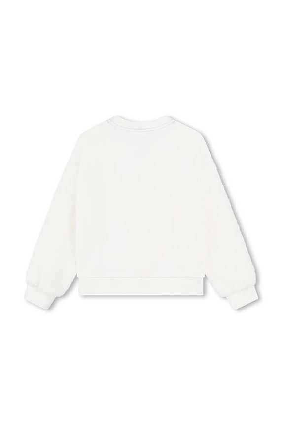Dziewczynka BOSS bluza dziecięca J51112.156.162 biały
