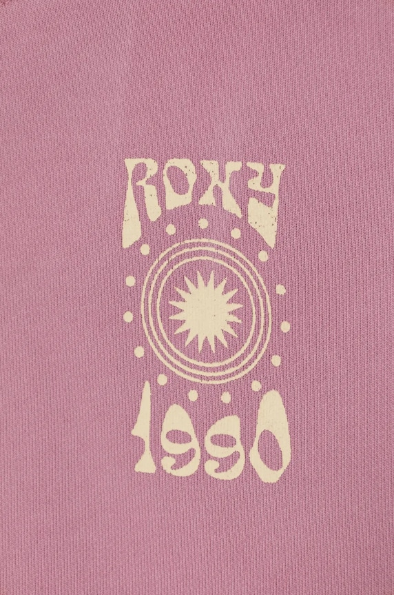 Dziewczynka Roxy bluza dziecięca LINEUP CREW RG TERRY A ERGFT03974 różowy