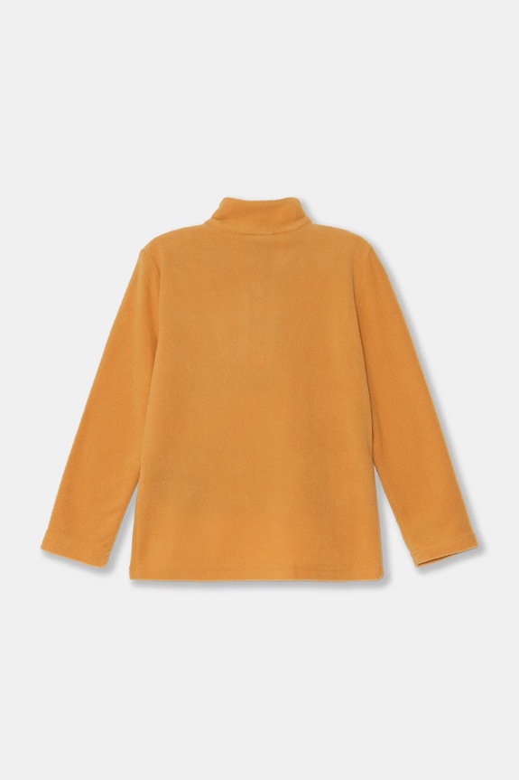 Protest bluza polarowa dziecięca PRTPERFECT 1/4 3510600.G żółty AW24