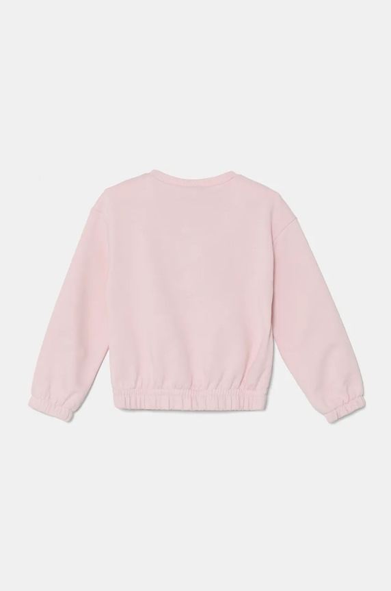 Бавовняна кофта для немовлят United Colors of Benetton 3J68G10HE.P.Seasonal рожевий AW24