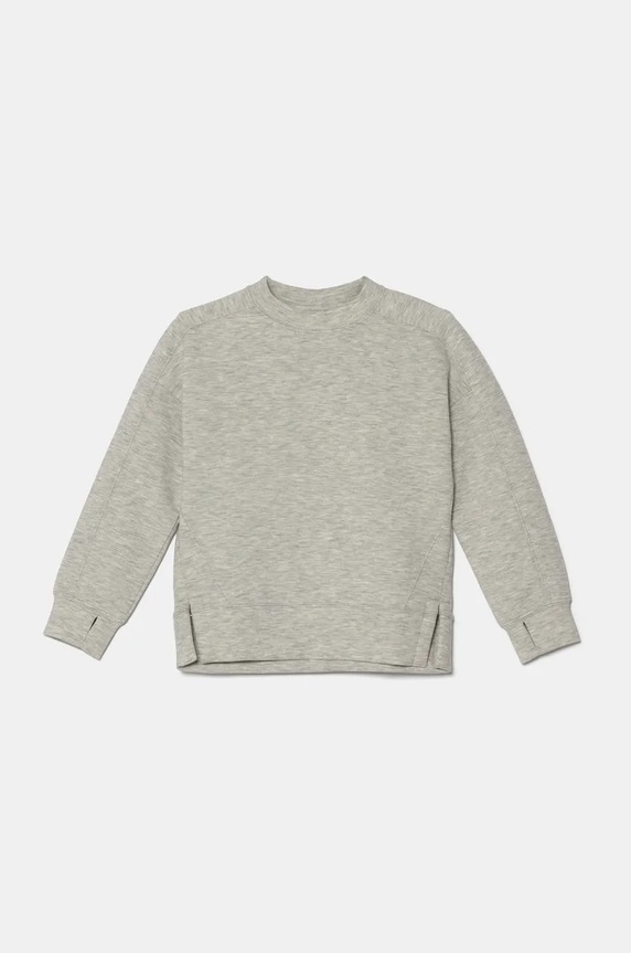 Abercrombie & Fitch bluza copii melanj gri KI252.4060