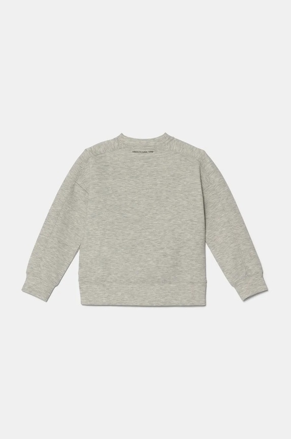 Abercrombie & Fitch bluza copii KI252.4060 gri AW24