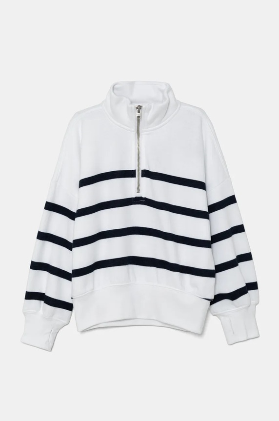 Abercrombie & Fitch gyerek felső mintás fehér KI252.4062