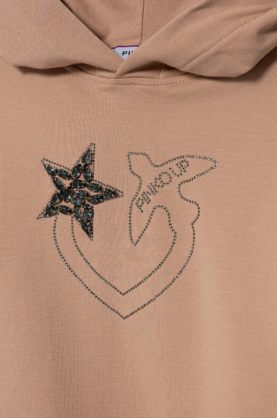 Dziewczynka Pinko Up bluza dziecięca F4PIJGHS057 pomarańczowy