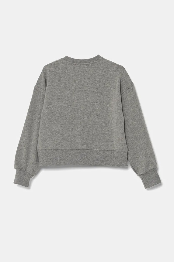 Dětská mikina Pinko Up F4PIJGSW064 šedá AW24