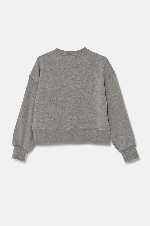 Dětská mikina Pinko Up F4PIJGSW064 šedá AW24