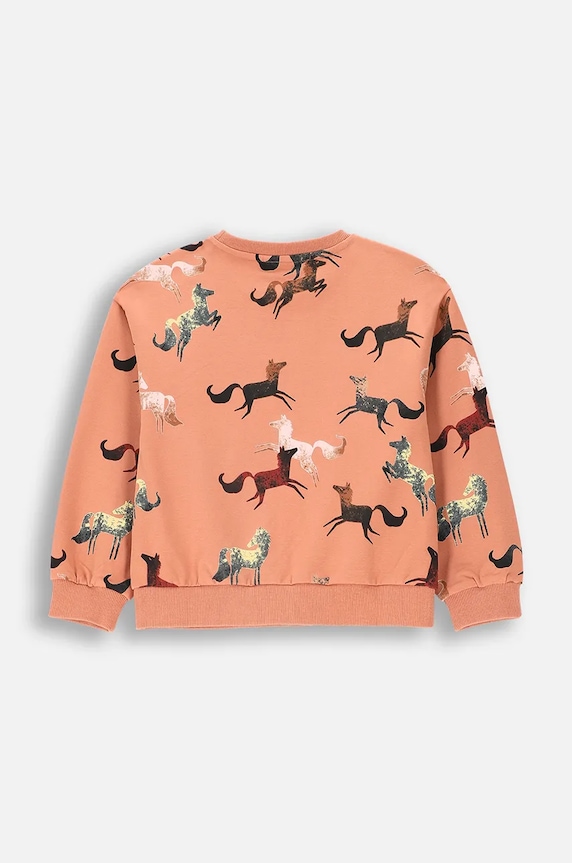 Dziewczynka Coccodrillo bluza dziecięca ZC4132101RGK różowy