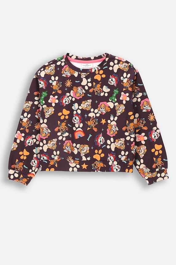 Coccodrillo bluza dziecięca ZC4143102LGD różowy AW24