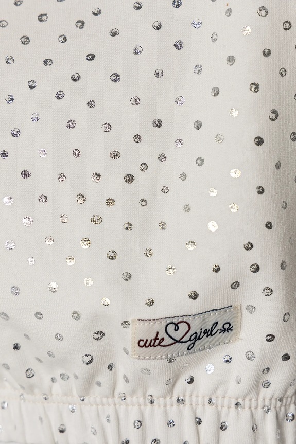 Djevojčice Dječja dukserica United Colors of Benetton 3S73G10GF.P.Seasonal bijela