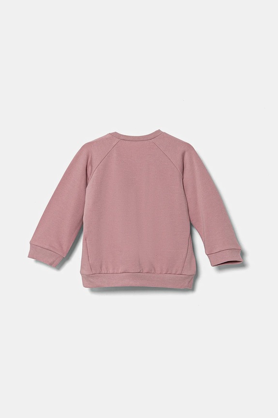 Kojenecká mikina United Colors of Benetton 36MJA105G.G.W.Seasonal růžová AW24